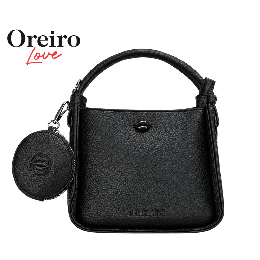 CARTERA MINI BAG ESTRUCTURADA CON MONEDERO OREIRO LOVE