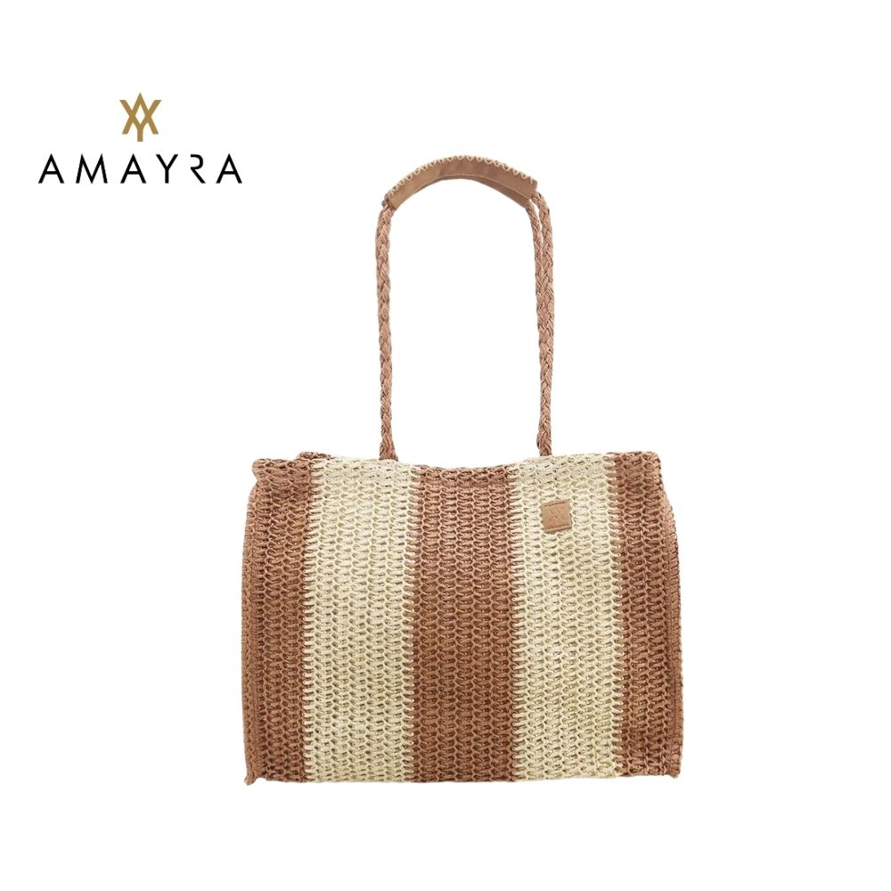 BOLSO PLAYERO DE RAFIA AMAYRA