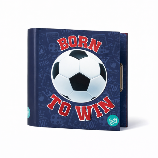 [27356] CARPETA 3 ANILLOS FUTBOL FOOTY