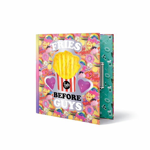 [27360] CARPETA 3 ANILLOS FOOD FOOTY