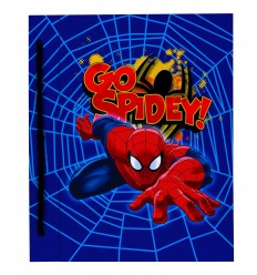 [L1189] CARPETA NRO 3 CON CORDON SPIDERMAN