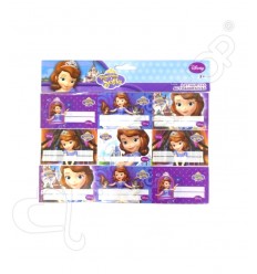 [L4457] ETIQUETAS AUTOADHESIVAS POR 9 UNIDADES PRINCESA SOFIA