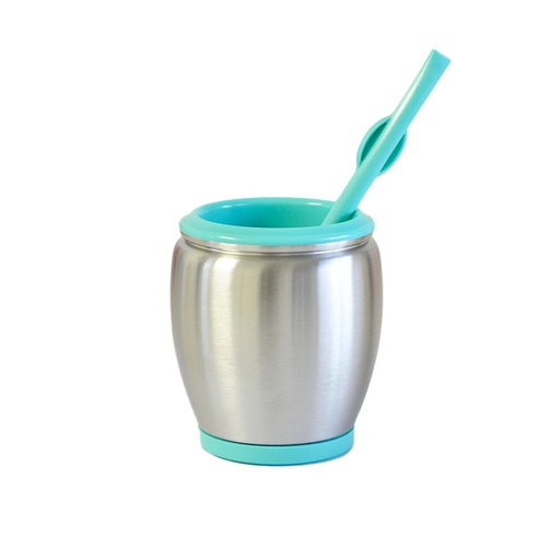 [31612] MATE ACERO CON BOMBILLA