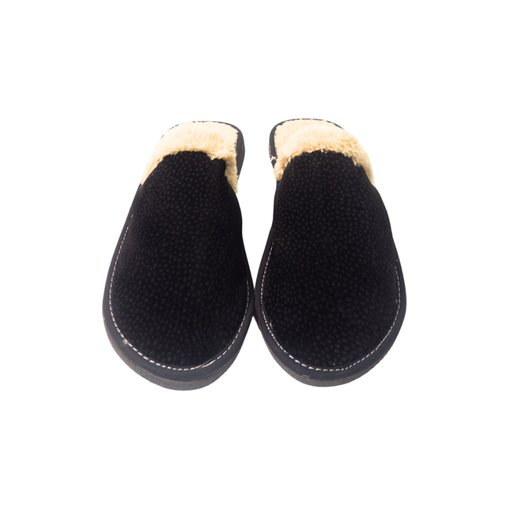 [32708] PANTUFLAS DE HOMBRE SIMIL CARPINCHO CON CORDERITO TALLE 41-42 #20