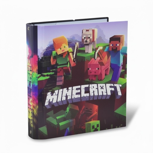 [35269] CARPETA 3 ANILLOS PERSONAJES MINECRAFT
