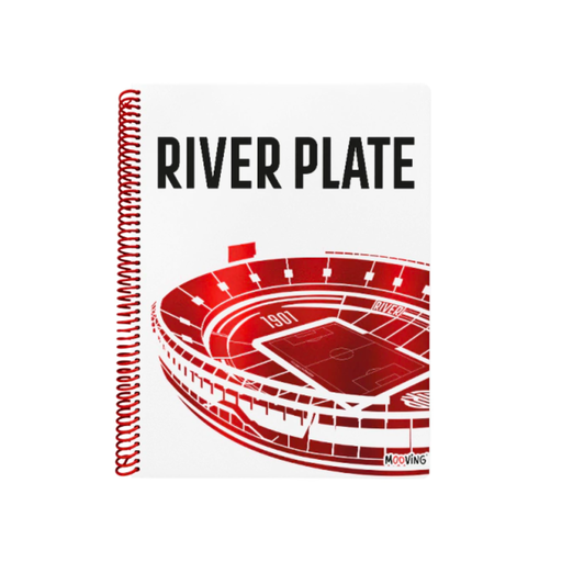 [35402] CUADERNO UNIVERSITARIO RIVER PLATE MOOVING