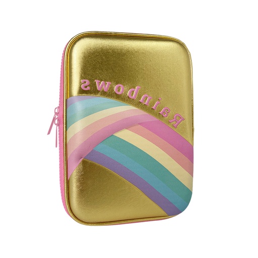 [35505] CARTUCHERA EVA GOLDEN RAINBOW