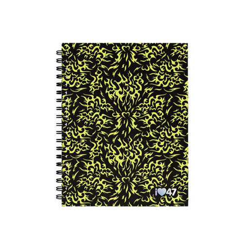 [35518] CUADERNO 16x21 TAPA DURA 80 HOJAS 47 STREET