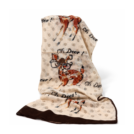 [35823] CHALINA NUDE ESTAMPA CIERVO