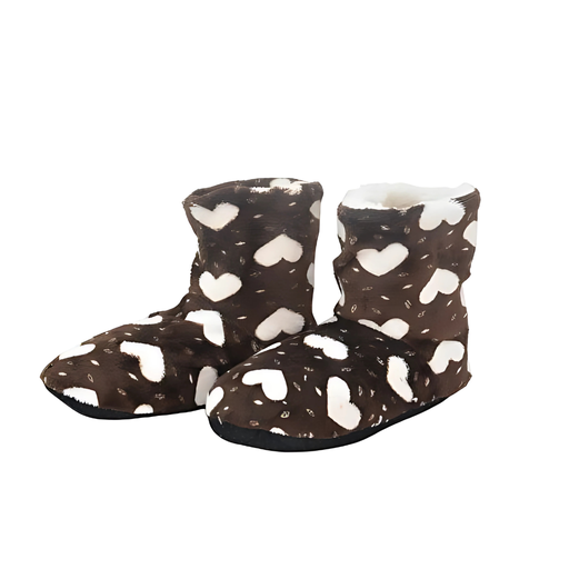 [35933] PANTUBOTAS ESTAMPA DE CORAZON CON ABRIGO #25