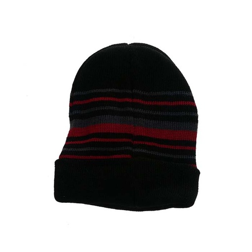 [35942] GORRO HOMBRE RAYADO MICROPOLAR INTERIOR