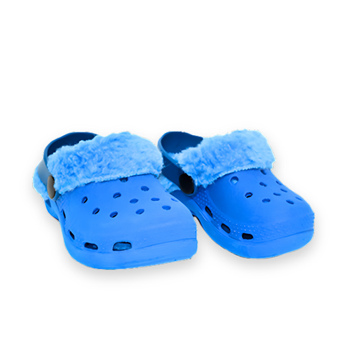 [36782] CROCS INFANTILES CON PELUCHE 21/22