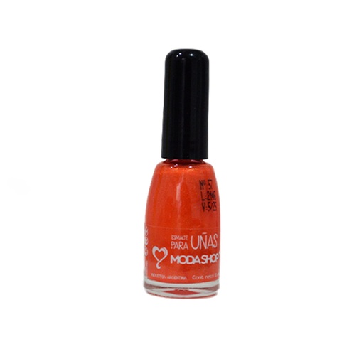 [37369] ESMALTE MODASHOP NARANJA METALIZADO