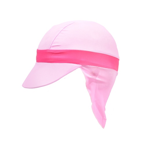 [39445] GORRA INF CON FILTRO UV LISO ROSA
