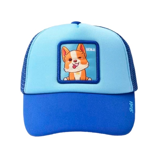 [39453] GORRA CAP INFANTIL CON PARCHE BENJI