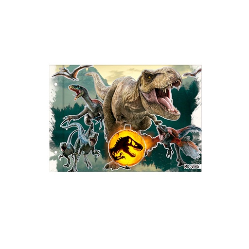 [39942] CARPETA Nº5 DIBUJO JURASSIC WORLD