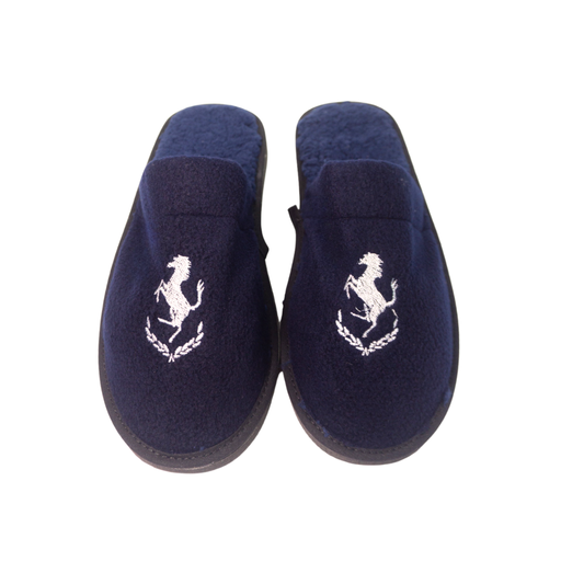 [40974] PANTUFLA LOGO FERRARI  HOMBRE 43-44