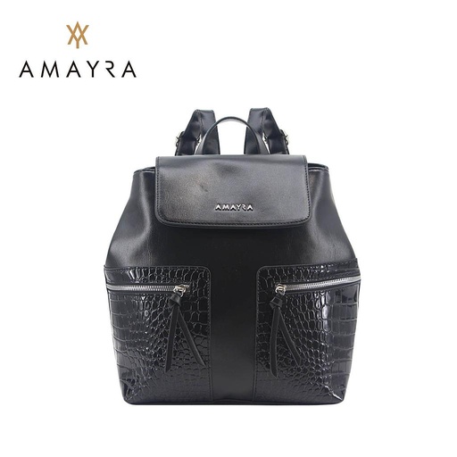 [41862] MOCHILA DOBLE BOLSILLO DELANTERO AMAYRA