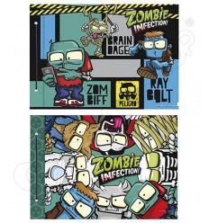 [13415] CARPETA NRO 5 DE DIBUJO CARTONE ZOMBIE INFECTION