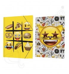 [L13416] CARPETA OFICIO 3 SOLAPAS EMOJI