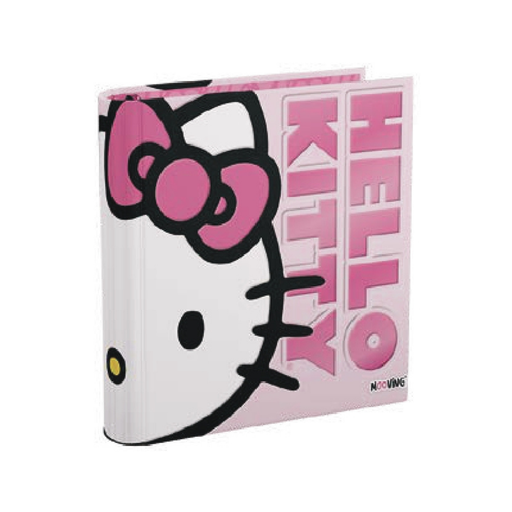 [13409] CARPETA 3 ANILLOS CARTONE HELLO KITTY