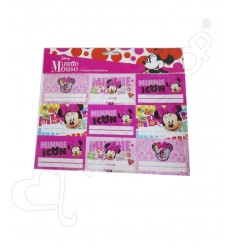 [13574] ETIQUETAS POR 9 UNIDADES MINNIE MOUSE