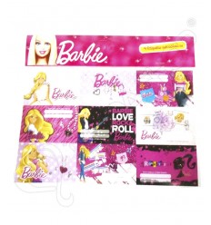 [13564] ETIQUETAS AUTOADHESIVAS POR 9 UNIDADES BARBIE