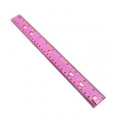 [13848] REGLA 30 CM TRANSPARENTE