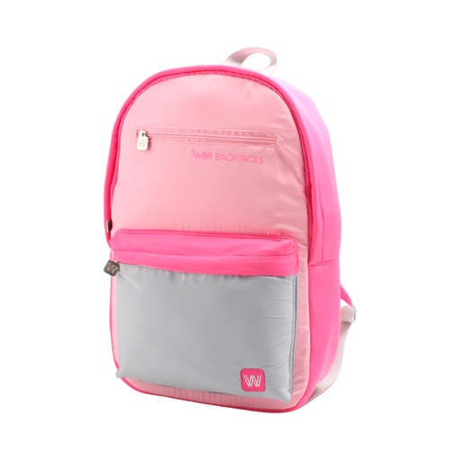 [43070] MOCHILA 17" GIRLS PINK TIME WBR