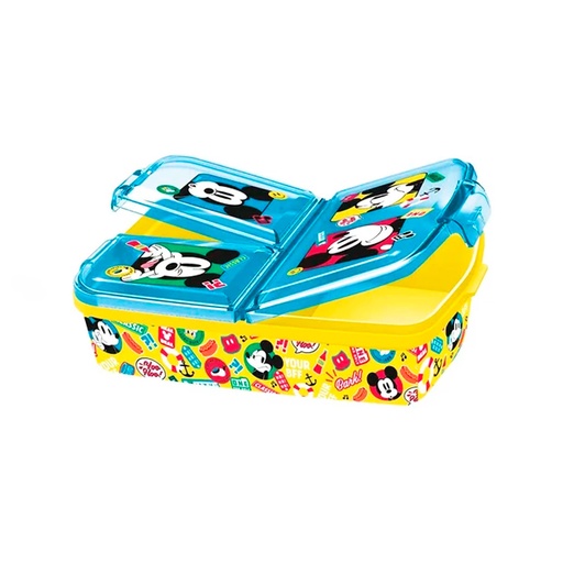 [43209] SANDWICHERA 3 DIVIDIONES DE PERSONAJES VARIOS