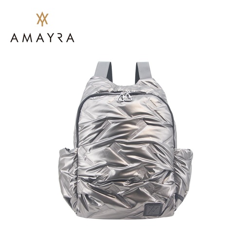 [43791] MOCHILA AMAYRA PUFFER GRIS