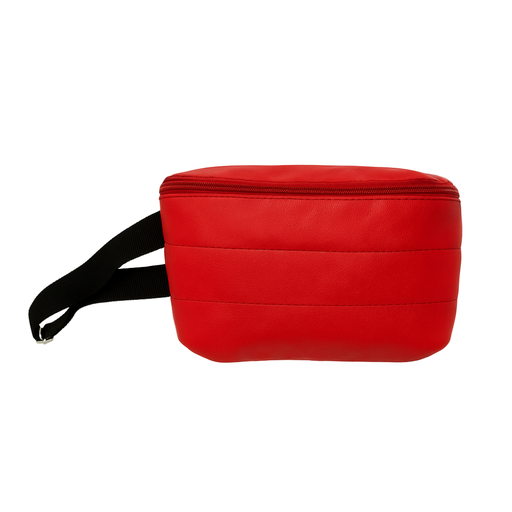 [44195] RIÑONERA AMPLIA PUFFER ROJA