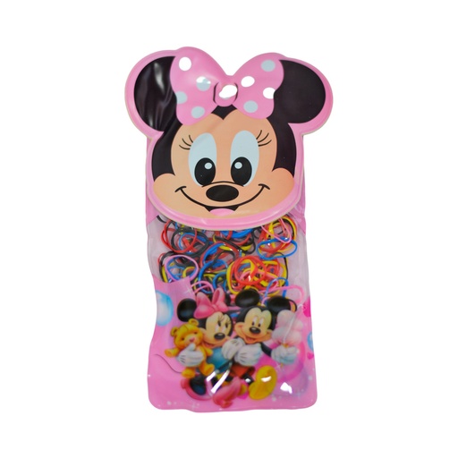 [44326P] TERMINAL DE TRENZAS MINNIE MOUSE COLORES PASTEL