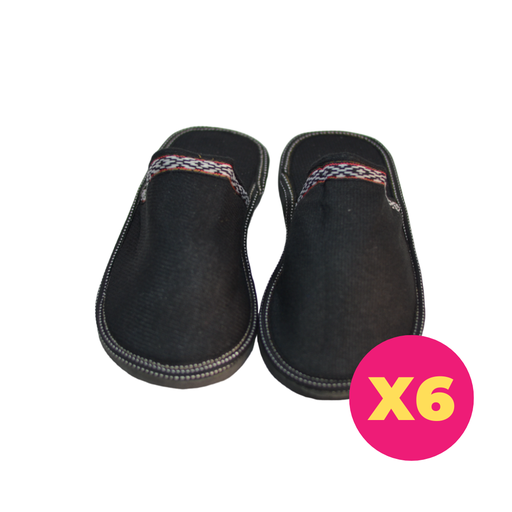 [CURV-PANTP] CURVA PANTUFLAS X6 HOMBRE GUARDA PAMPA 39 AL 44