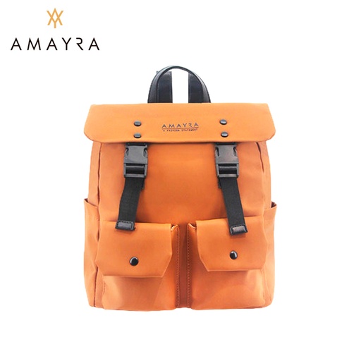 [45225] MOCHILA AMAYRA CON DOBLE BOLSILLO FRONTAL