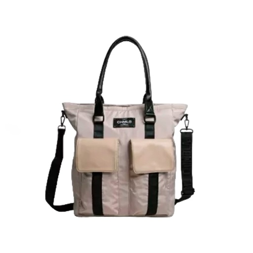 [45376] BOLSO TOTE DOBLE BOLSILLO FRONTAL