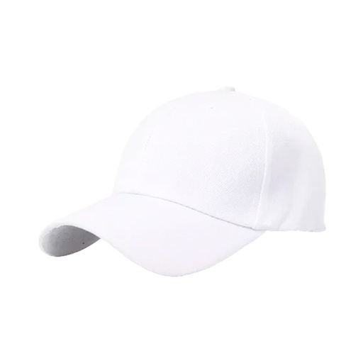 [45736] GORRA DE TELA LISA UNISEX AJUSTABLE