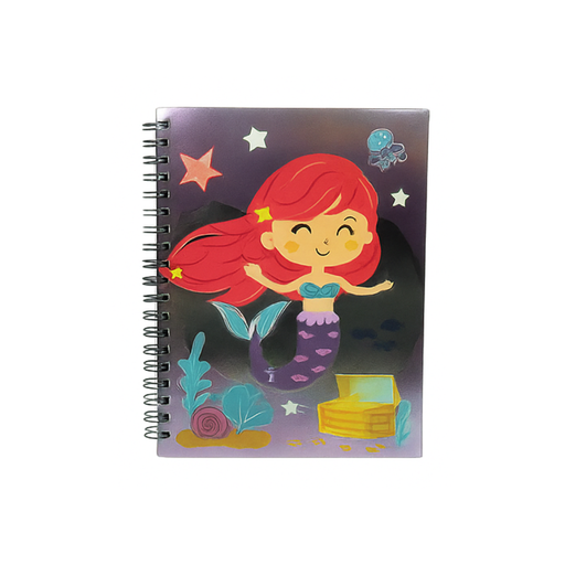 [45771] CUADERNO HOLOGRAFICO DE SIRENA