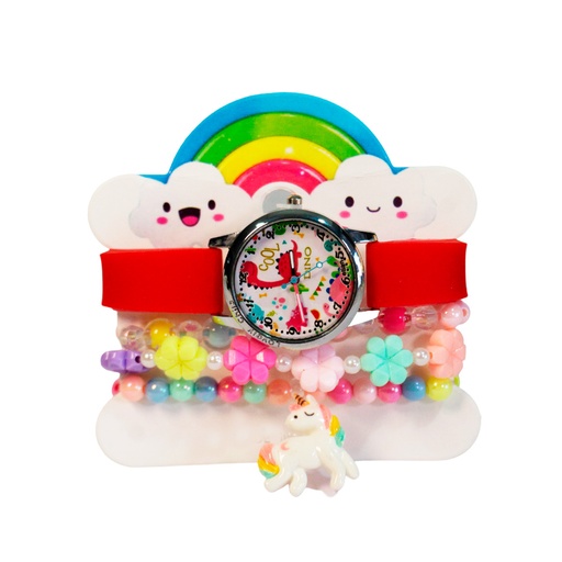 [45867] SET RELOJ + PULSERAS INFANTIL