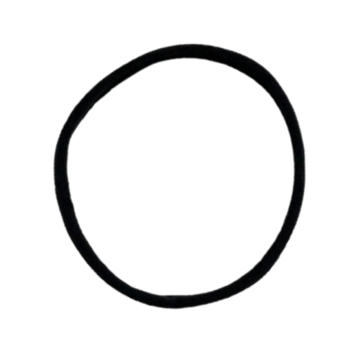 [46395] VINCHA ELASTIZADA DE LYCRA COLOR NEGRO X6