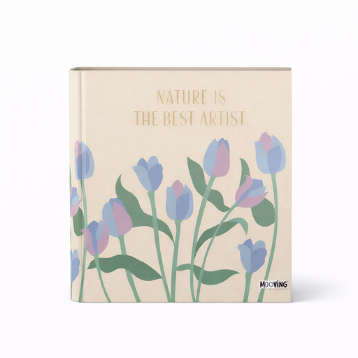 [46591] CARPETA 3 ANILLOS FLOWER MOOVING