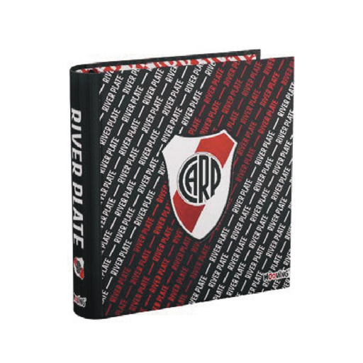 [46611] CARPETA ESCOLAR 3 ANILLOS RIVER PLATE