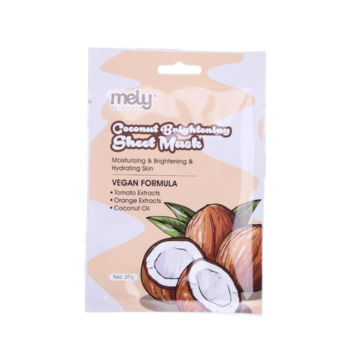 [47283] MASCARILLA FACIAL DE COCO MELY