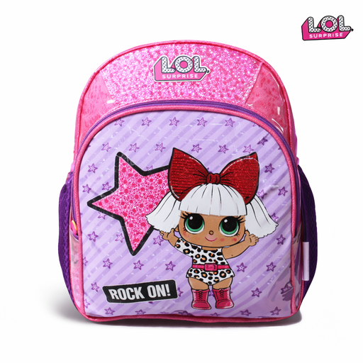 [21389] MOCHILA 16" CON LENTEJUELAS LOL