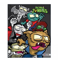[21710] CUADERNO 19X24CM ZOMBIES MOOVING