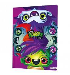 [21797] CARPETA OFICIO 3 SOLAPAS THE REAL MONSTER SHOW