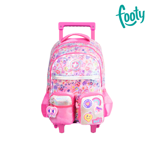 [47818] MOCHILA FOOTY CARRO 18" CORAZON