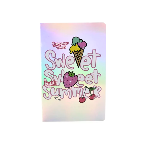 [47899] CUADERNO METALIZADO SWEET