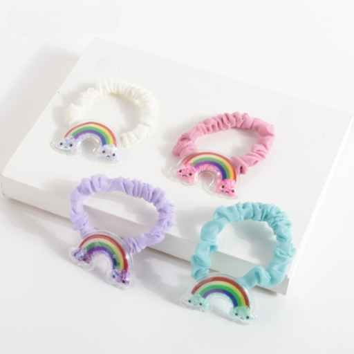 COLERO CON APLIQUE DE ARCOIRIS