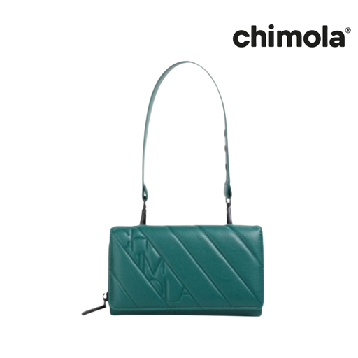 BILLETERA CON TAPA Y CORREA TIPO CARTERA CHIMOLA